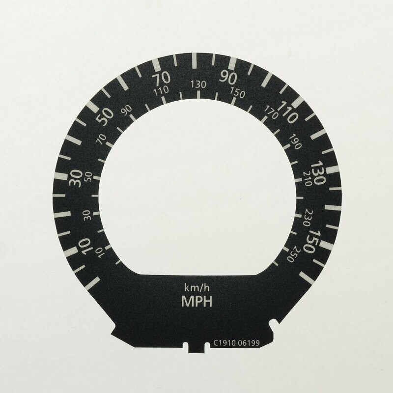 MEGANE / FLUENCE MPH DIAL CONVERSION