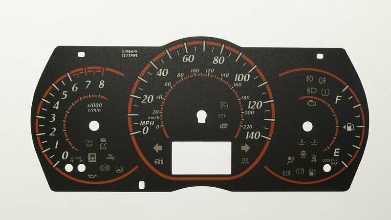 VITZ / YARIS MPH DIAL CONVERSION