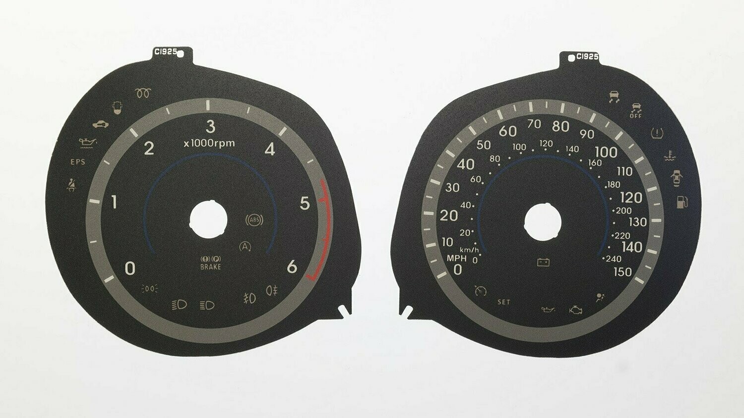 iX20 DIESEL MPH DIAL CONVERSION