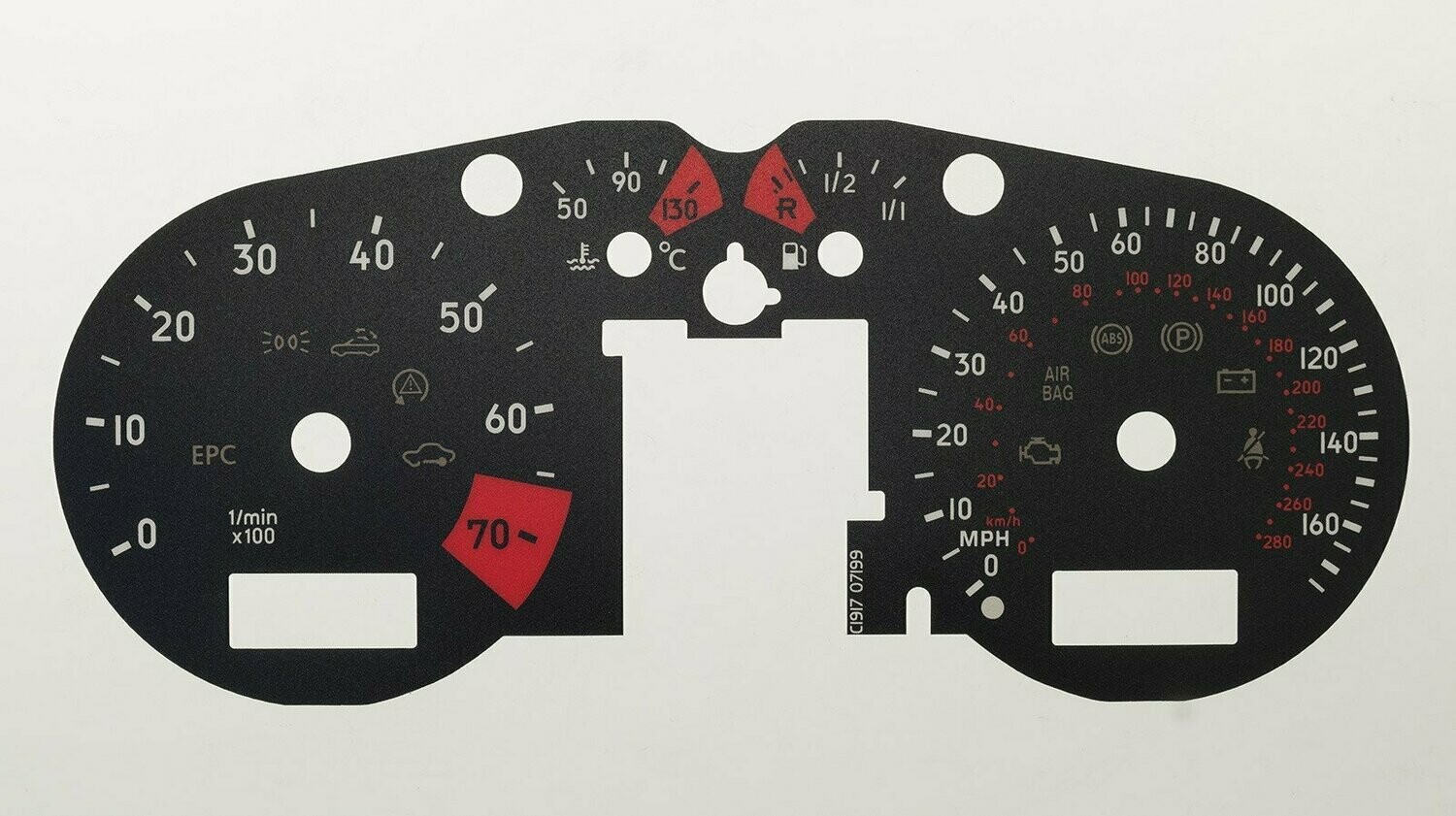 TT KMH TO MPH DIAL CONVERSION KIT