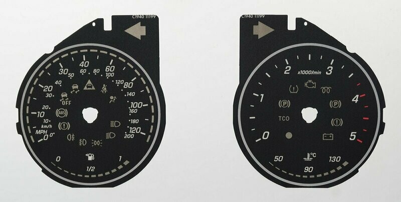 SPRINTER / VITO MPH DIAL CONVERSION