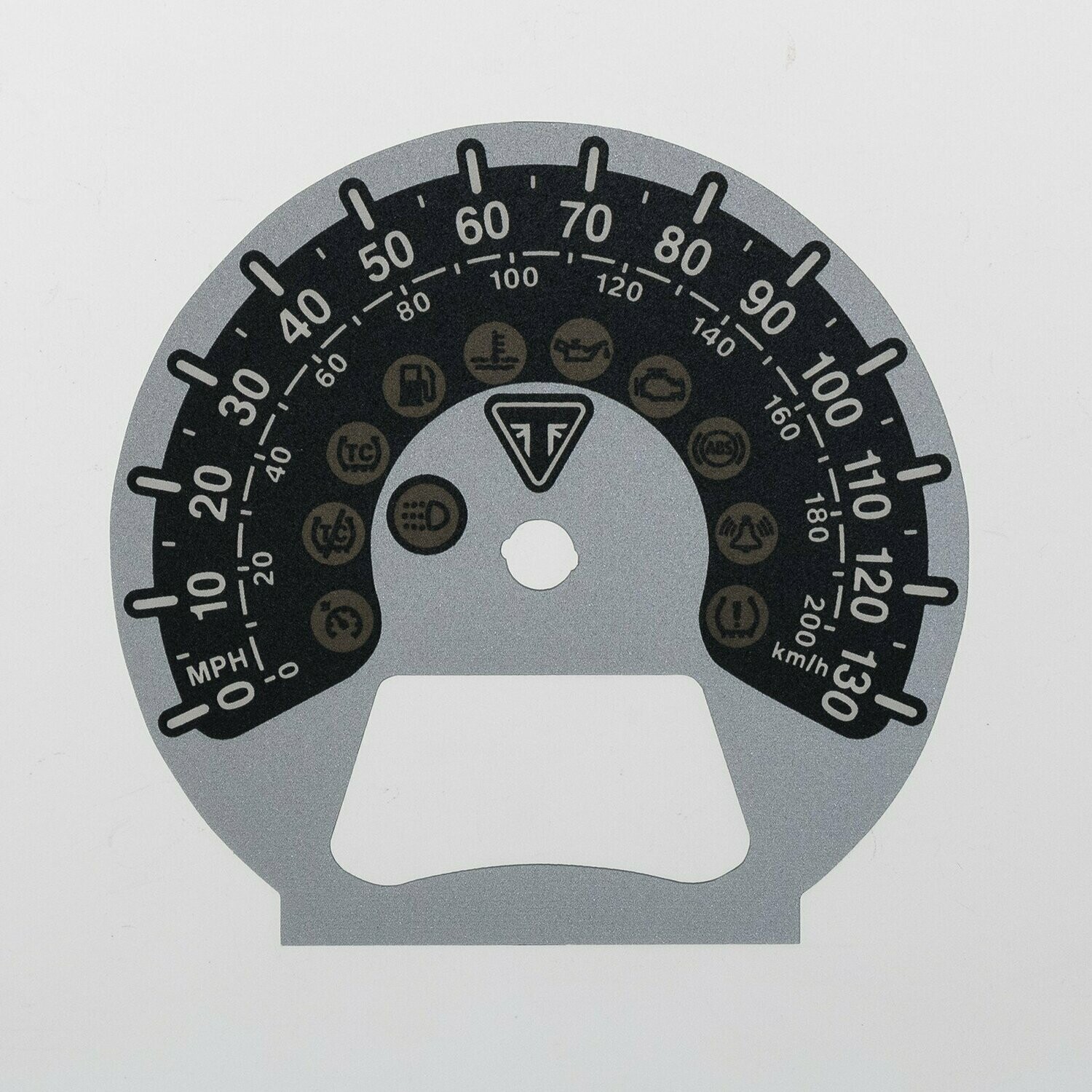 TRIUMPH MPH DIAL CONVERSION