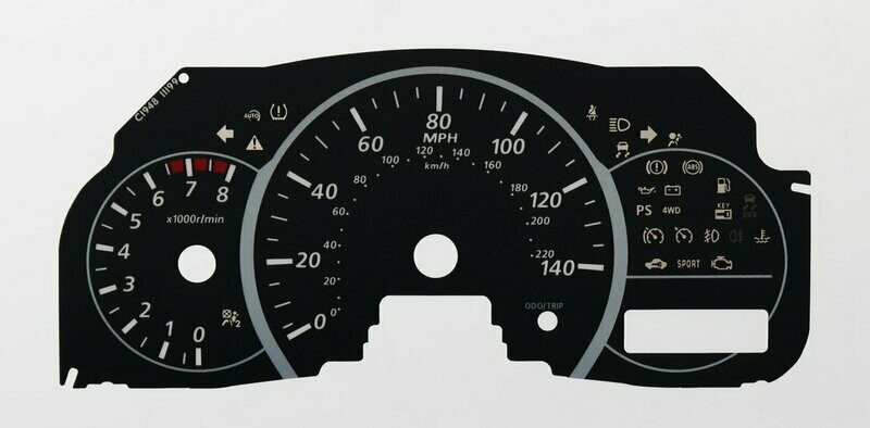 MICRA / MARCH MPH DIAL CONVERSION