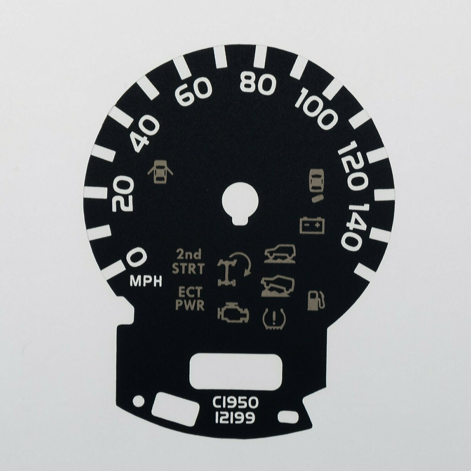 LANDCRUISER MPH DIAL CONVERSION