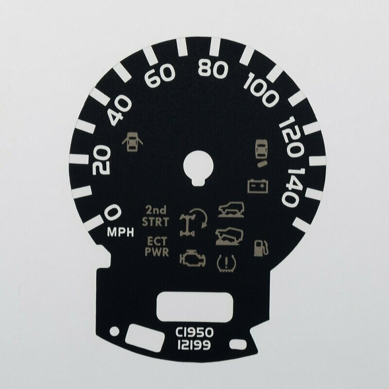 LANDCRUISER MPH DIAL CONVERSION