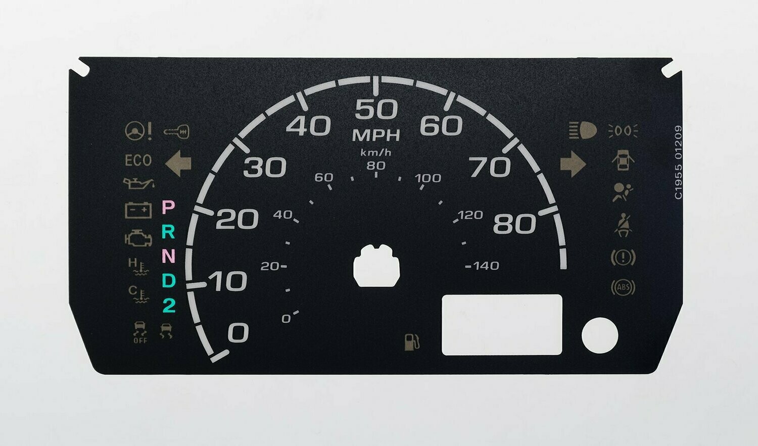 N-BOX MPH DIAL CONVERSION