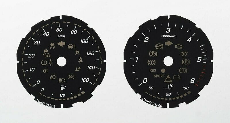 E-CLASS MPH DIAL CONVERSION