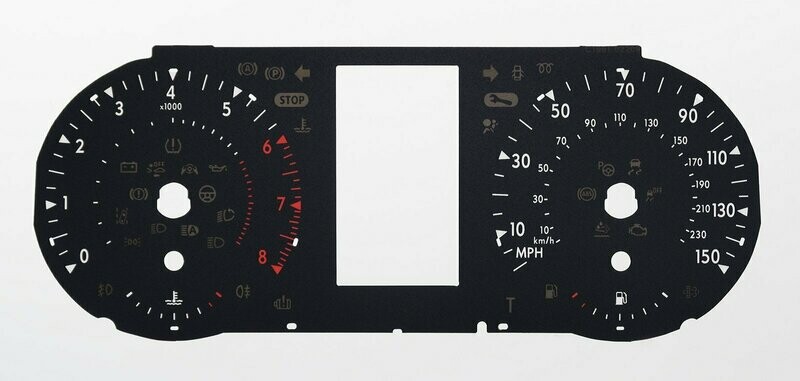 CAPTUR / CLIO MPH DIAL CONVERSION