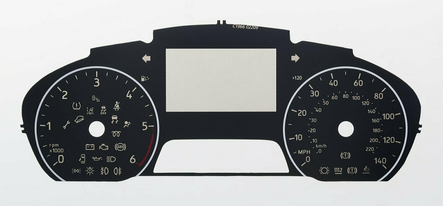 ECOSPORT DIESEL MPH DIAL CONVERSION