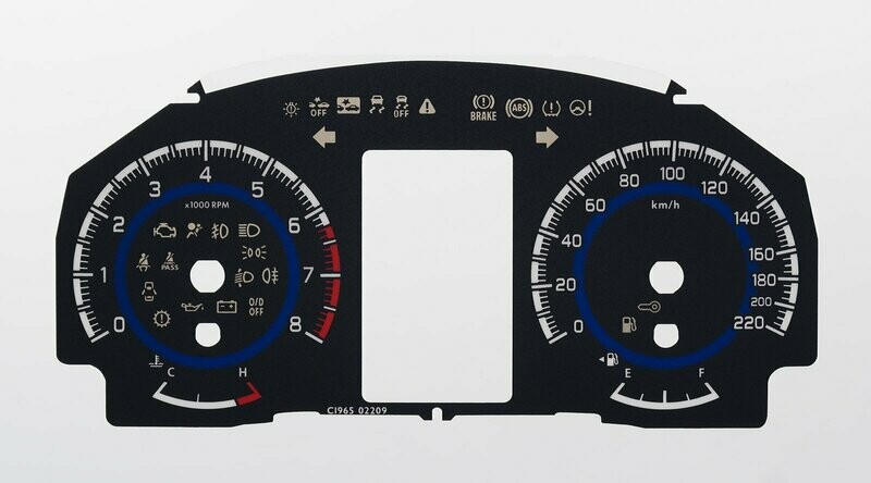 BALENO KMH DIAL CONVERSION