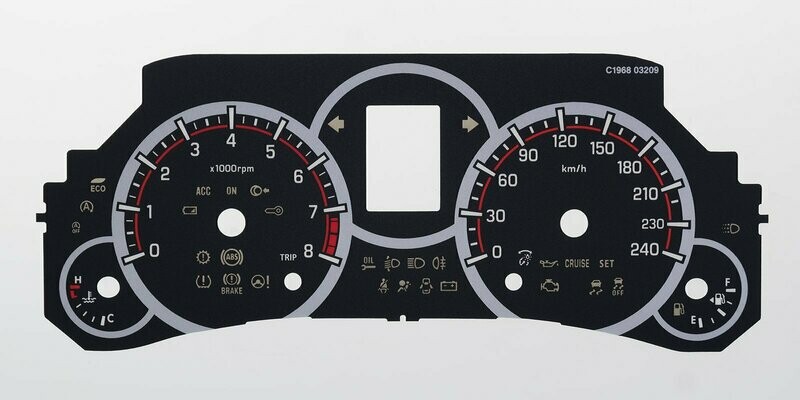 SWIFT KMH DIAL CONVERSION