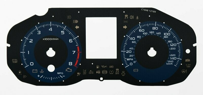 IMPREZA MPH DIAL CONVERSION