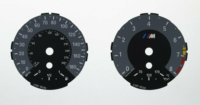 1M COUPE MPH DIAL CONVERSION KIT