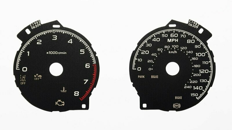 FORESTER MPH DIAL CONVERSION