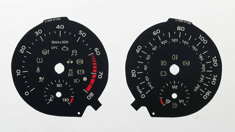 OCTAVIA / SUPERB MPH DIAL CONVERSION