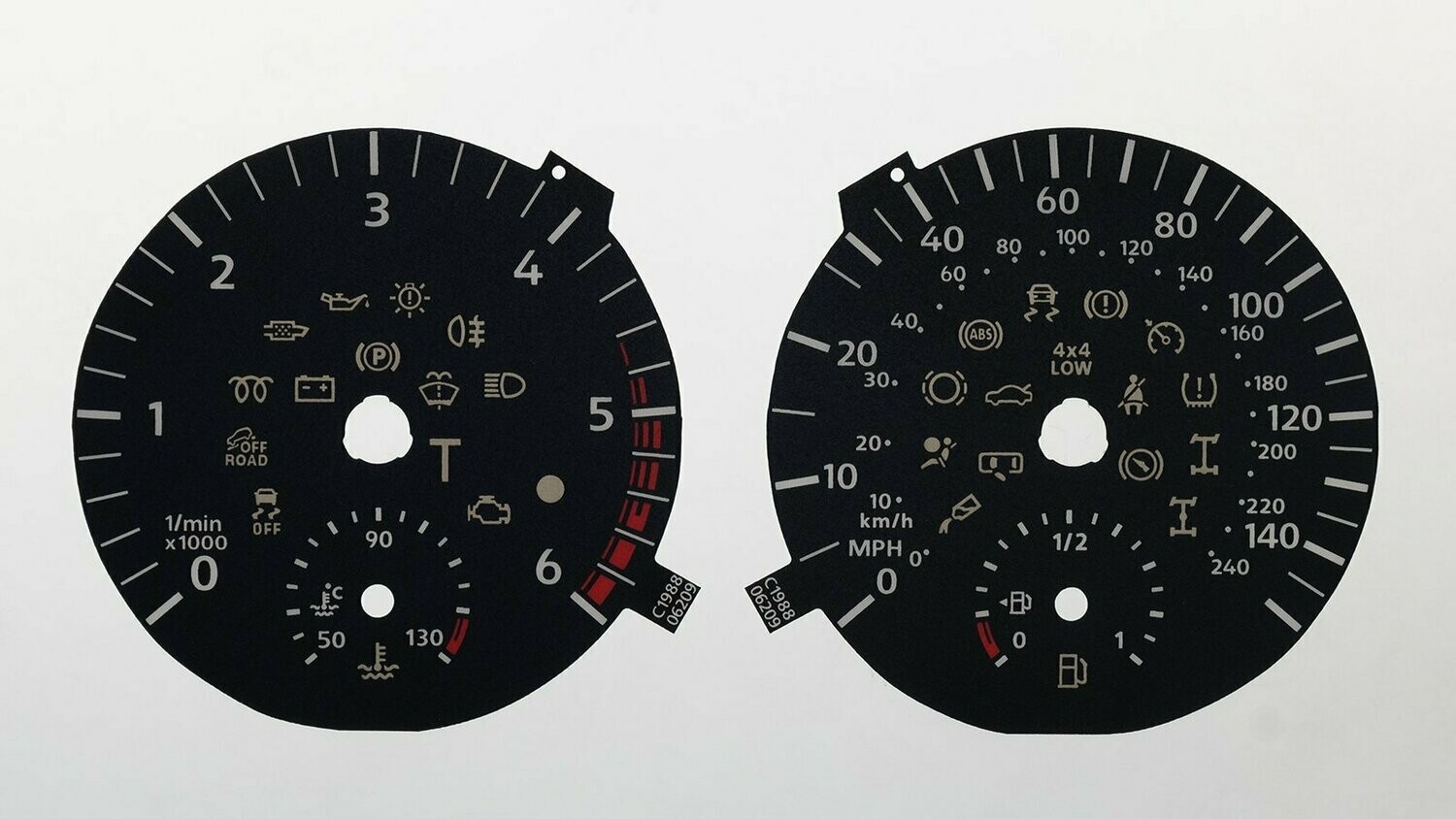 AMORAK MPH DIAL CONVERSION