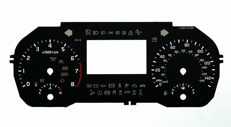 SPORTAGE MPH DIAL CONVERSION