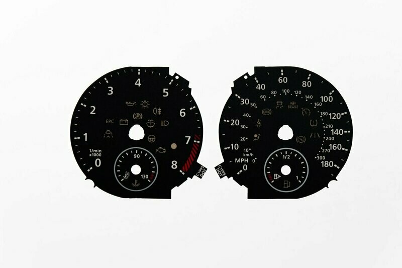 PASSAT R36 MPH DIAL CONVERSION