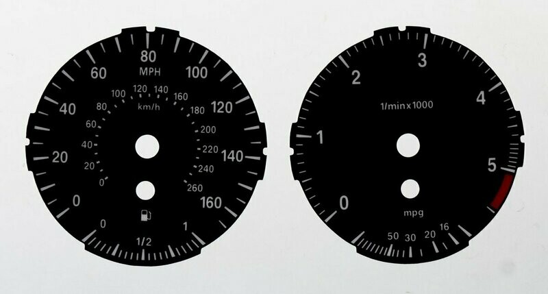 1 SERIES MPH DIAL CONVERSION KIT