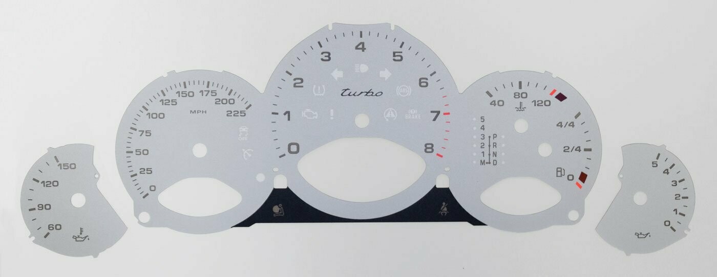 911 TURBO MPH DIAL CONVERSION