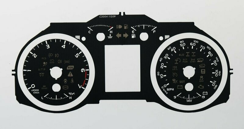 LANDCRUISER MPH DIAL CONVERSION