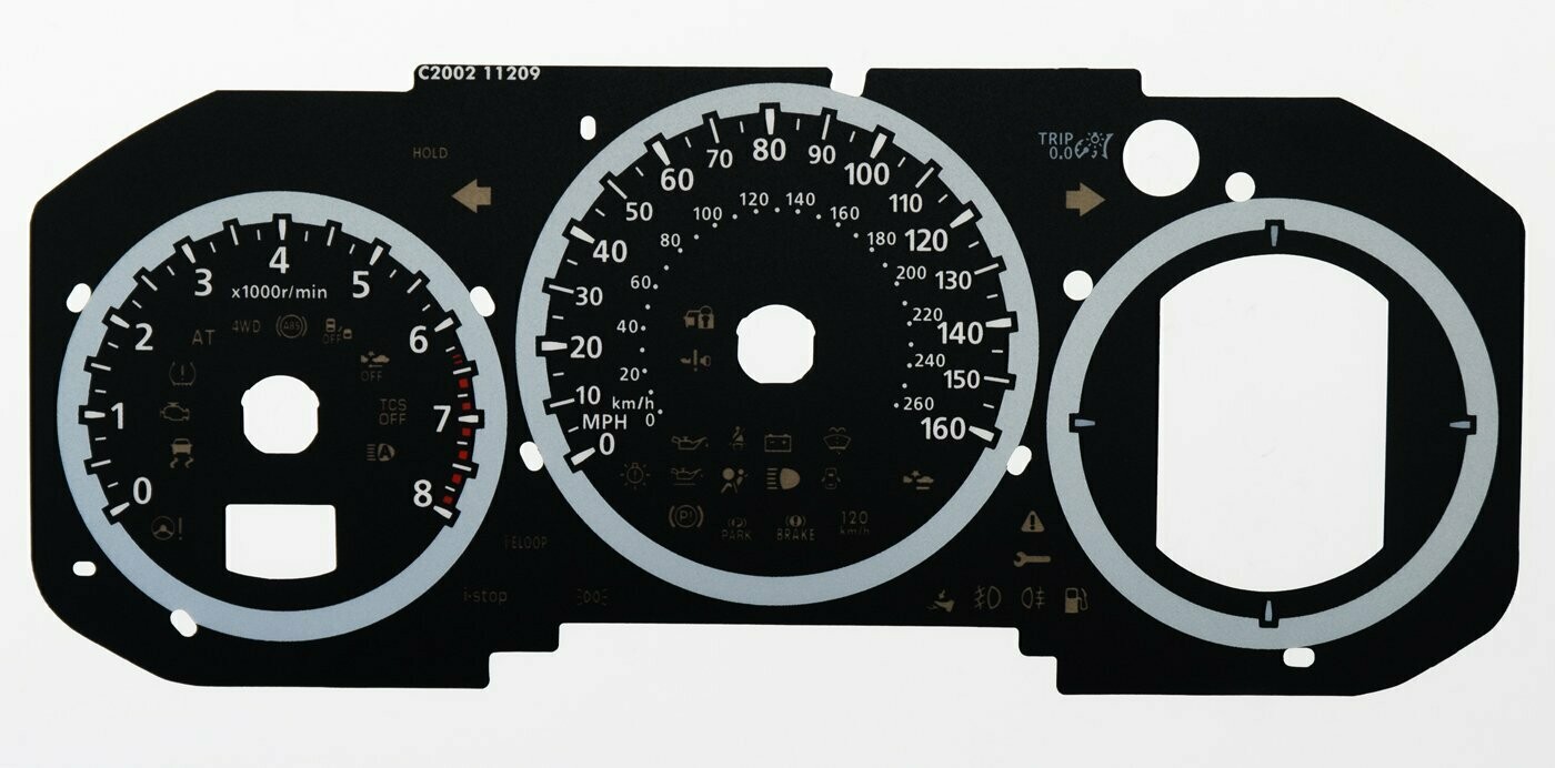 6 / CX-5 PETROL MPH DIAL CONVERSION