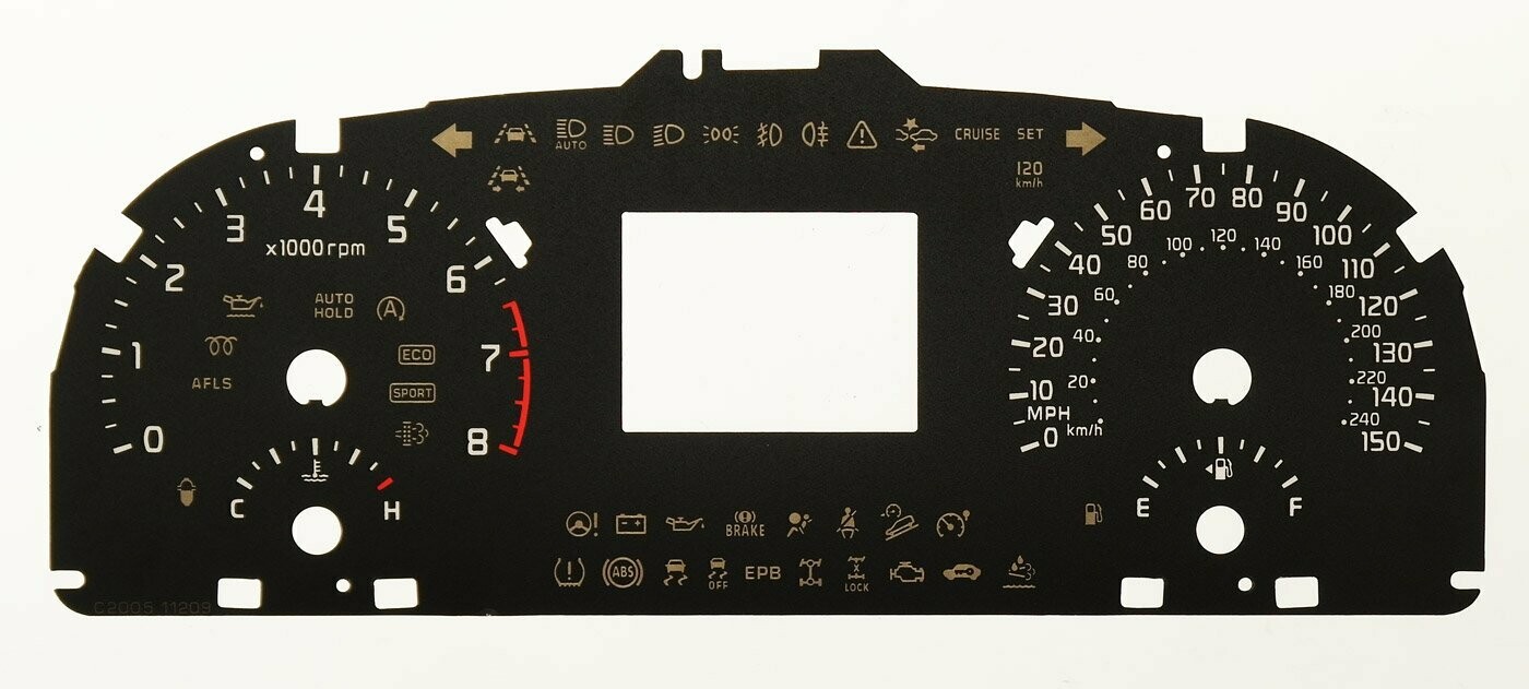 MOHAVE MPH DIAL CONVERSION