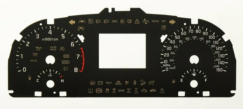 MOHAVE MPH DIAL CONVERSION