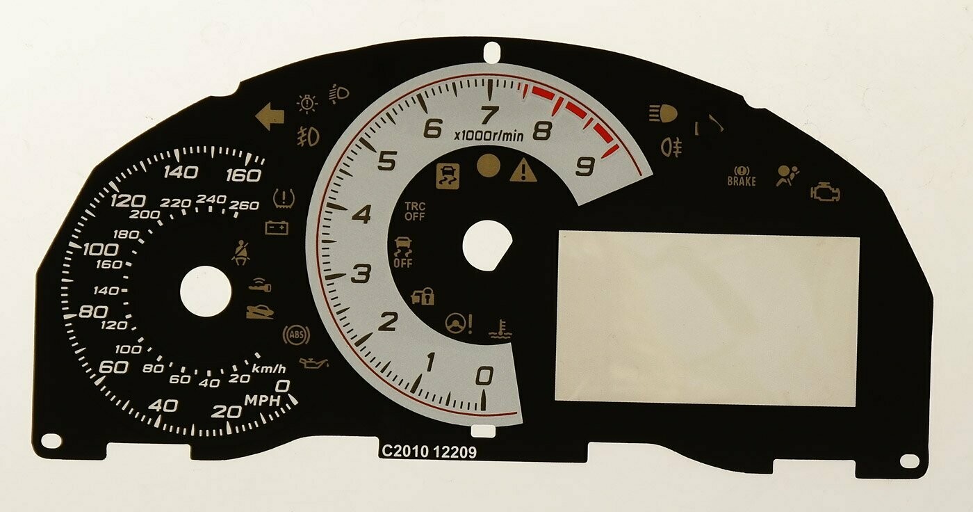 BRZ / GT86 MPH DIAL CONVERSION