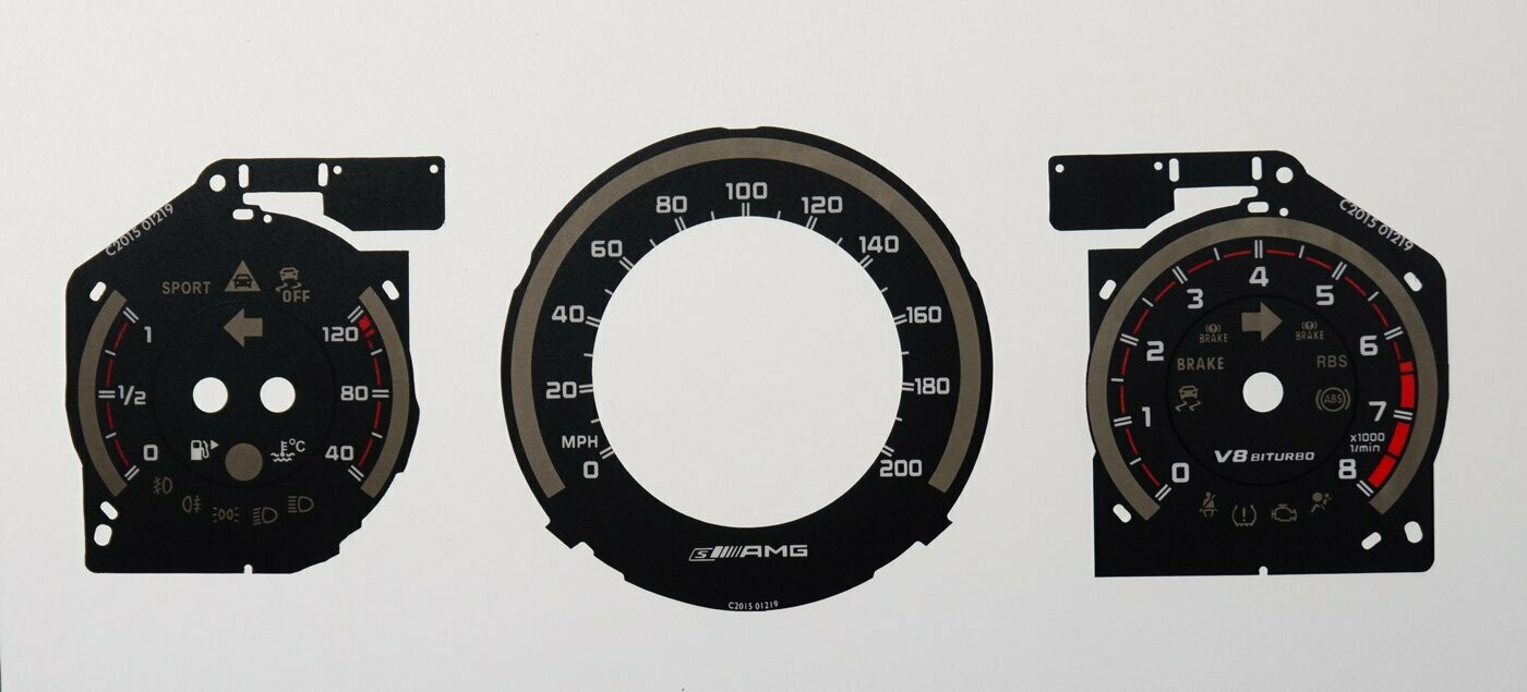 C / E-CLASS AMG MPH DIAL CONVERSION