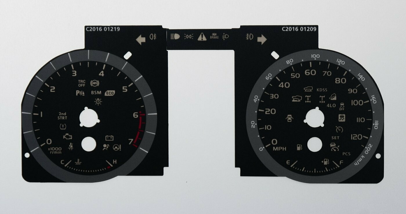 LANDCRUISER MPH DIAL CONVERSION