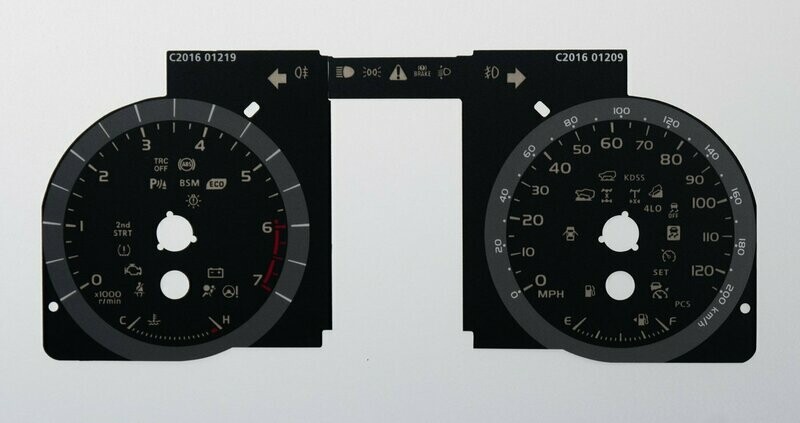 LANDCRUISER MPH DIAL CONVERSION