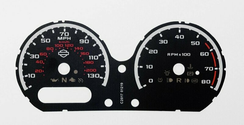 HARLEY DAVIDSON MPH DIAL CONVERSION