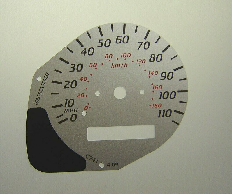 SILVIA S15 MPH DIAL CONVERSION