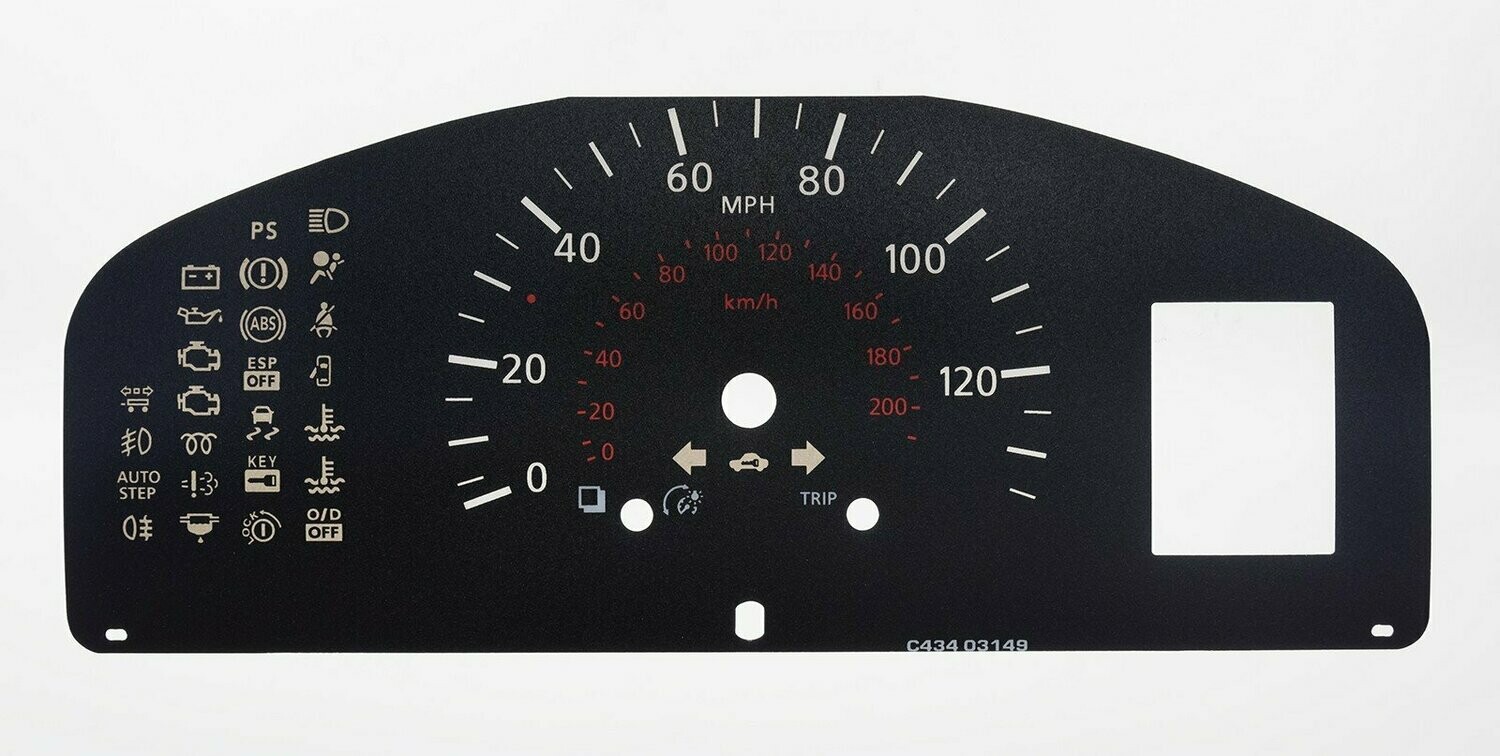 NV200 MPH DIAL CONVERSION