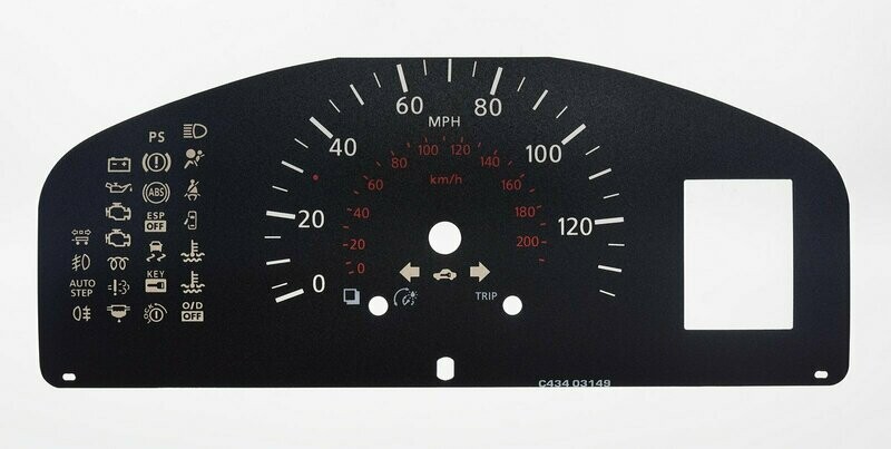 NV200 MPH DIAL CONVERSION