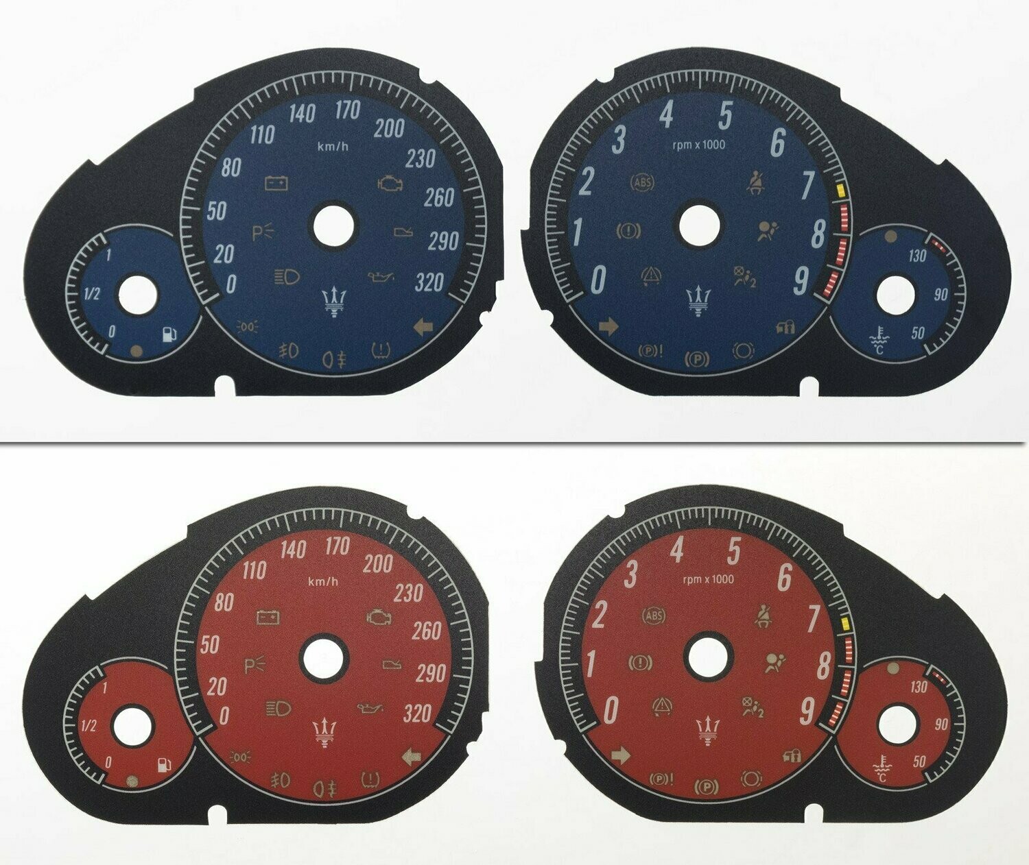 GRANDSPORT/ SPYDER KMH DIAL CONVERSION