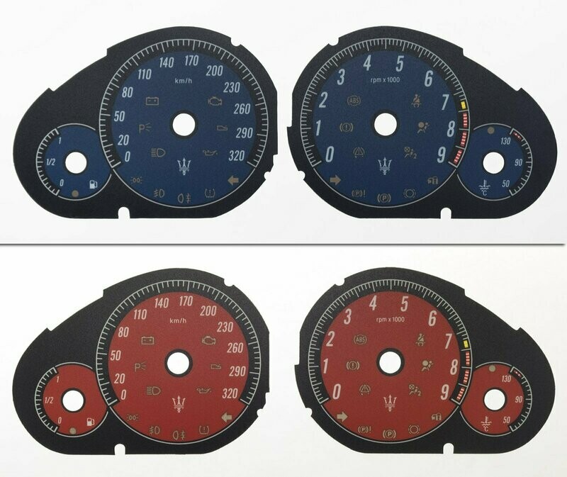 GRANDSPORT/ SPYDER KMH DIAL CONVERSION