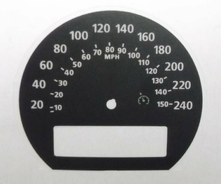 X3 / Z4 KMH DIAL CONVERSION