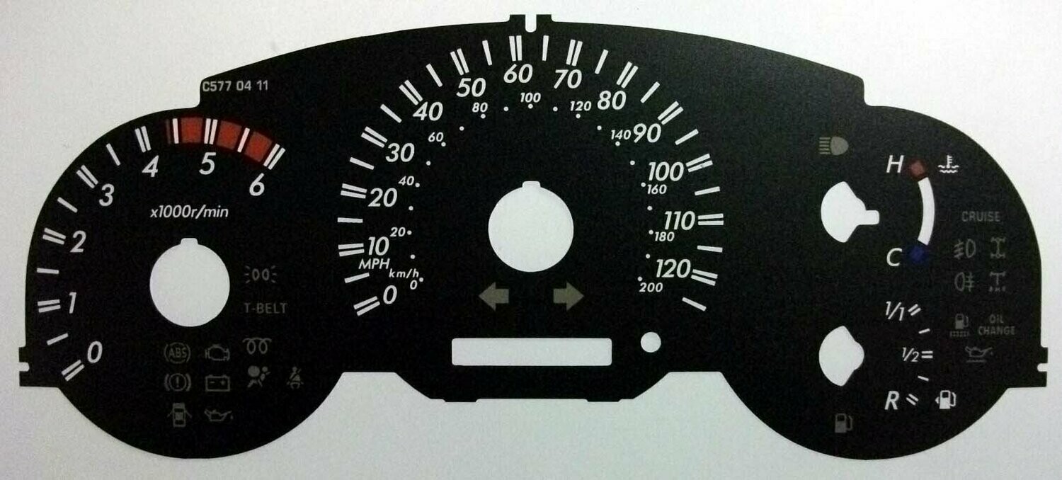 HILUX / VIGO MPH DIAL CONVERSION