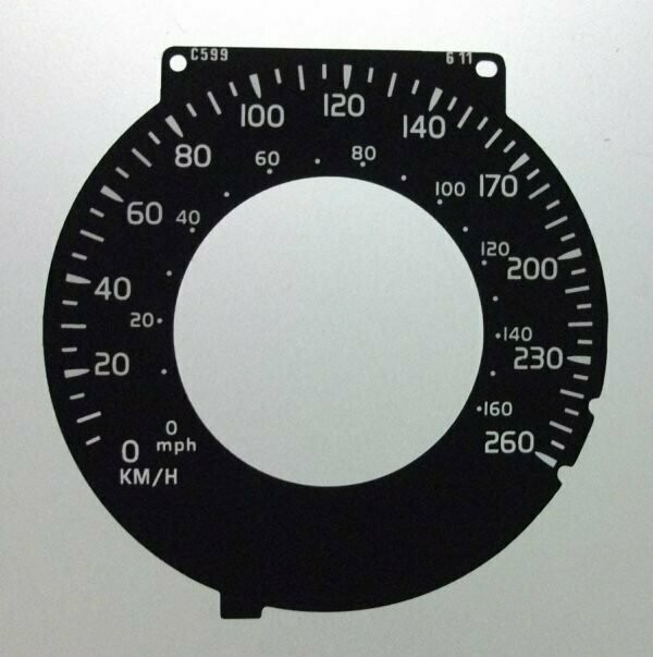 VOLVO KMH DIAL CONVERSION