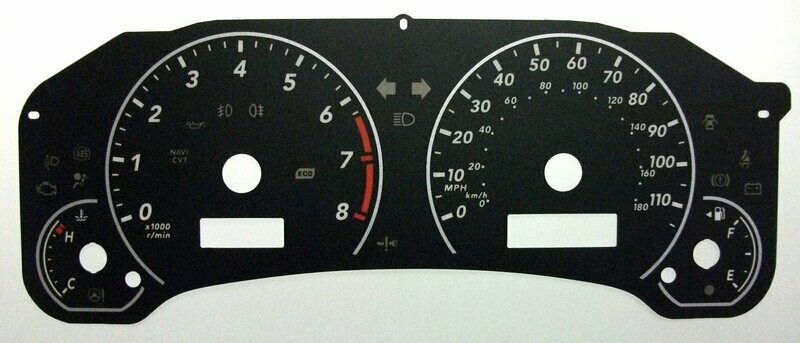 COROLLA MPH DIAL CONVERSION
