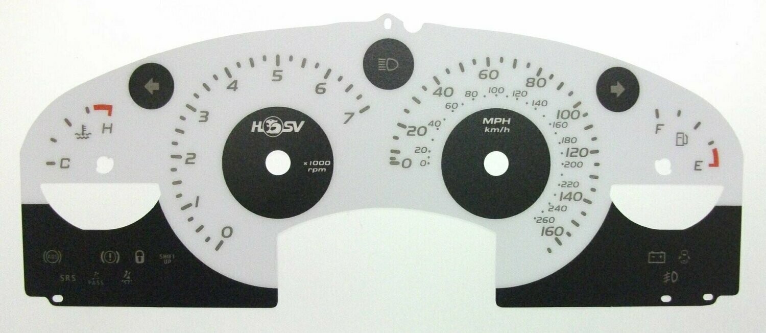 COMMODORE MPH DIAL CONVERSION