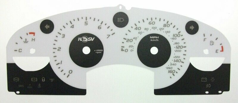 COMMODORE MPH DIAL CONVERSION