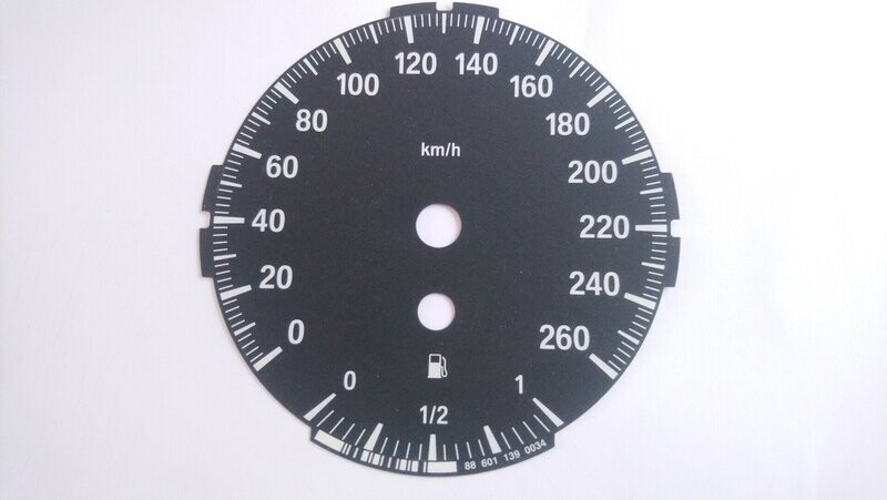 1 SERIES / X1 KMH DIAL CONVERSION