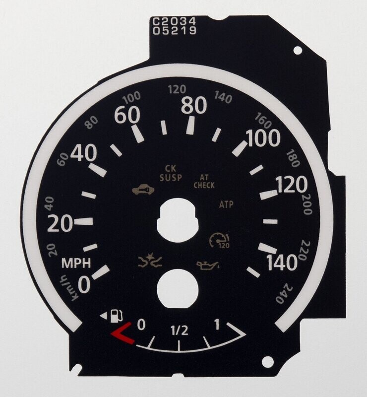 PATROL MPH DIAL CONVERSION