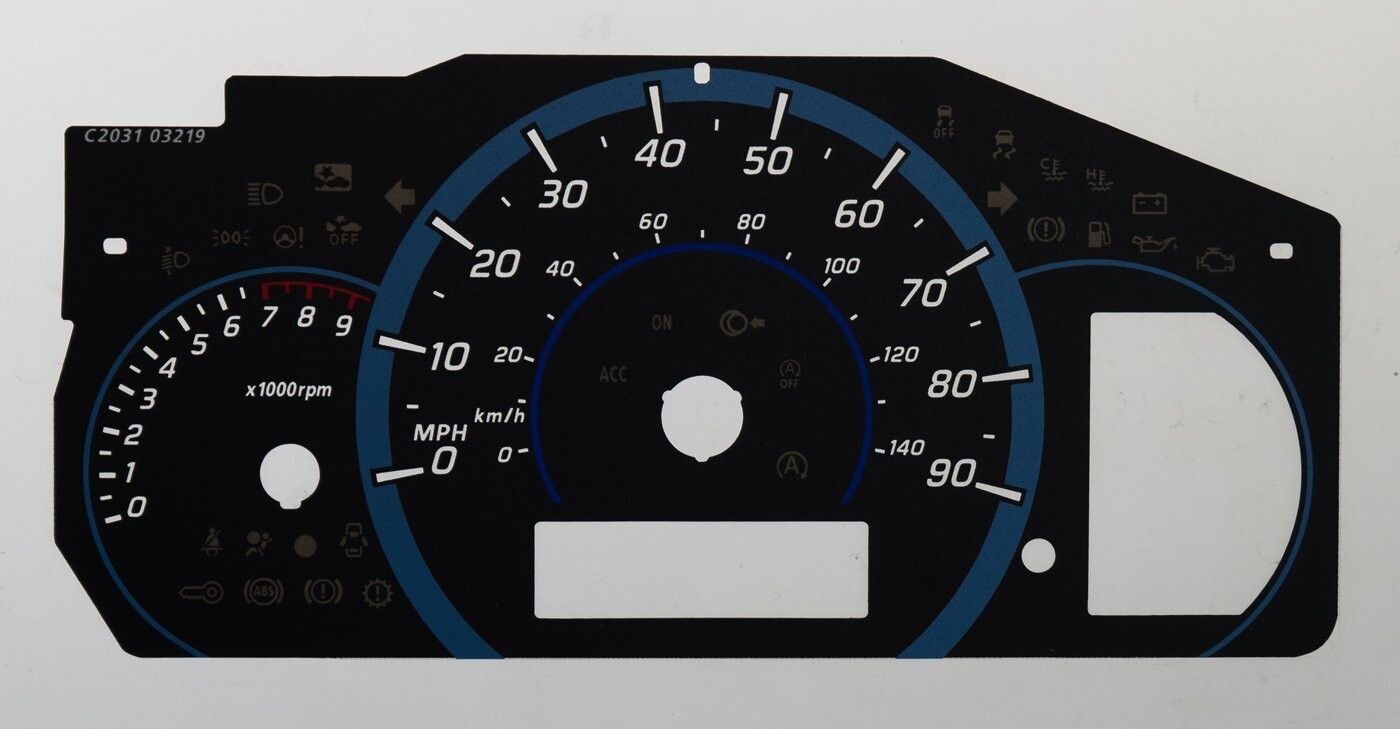 WAGON R / MV MPH DIAL CONVERSION