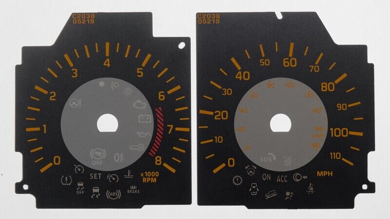 JIMNY 2018> MPH DIAL CONVERSION