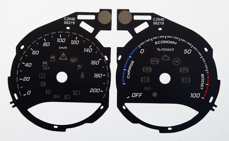 EQV KMH DIAL CONVERSION