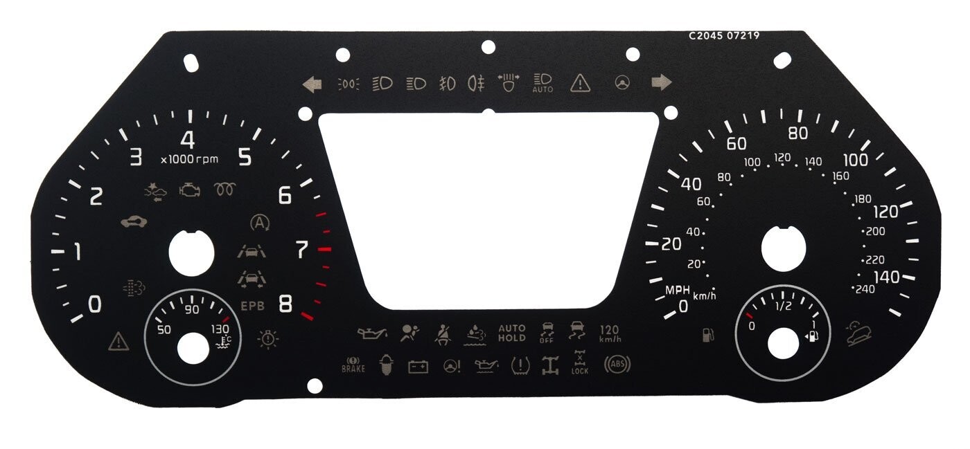 SORENTO MPH DIAL CONVERSION